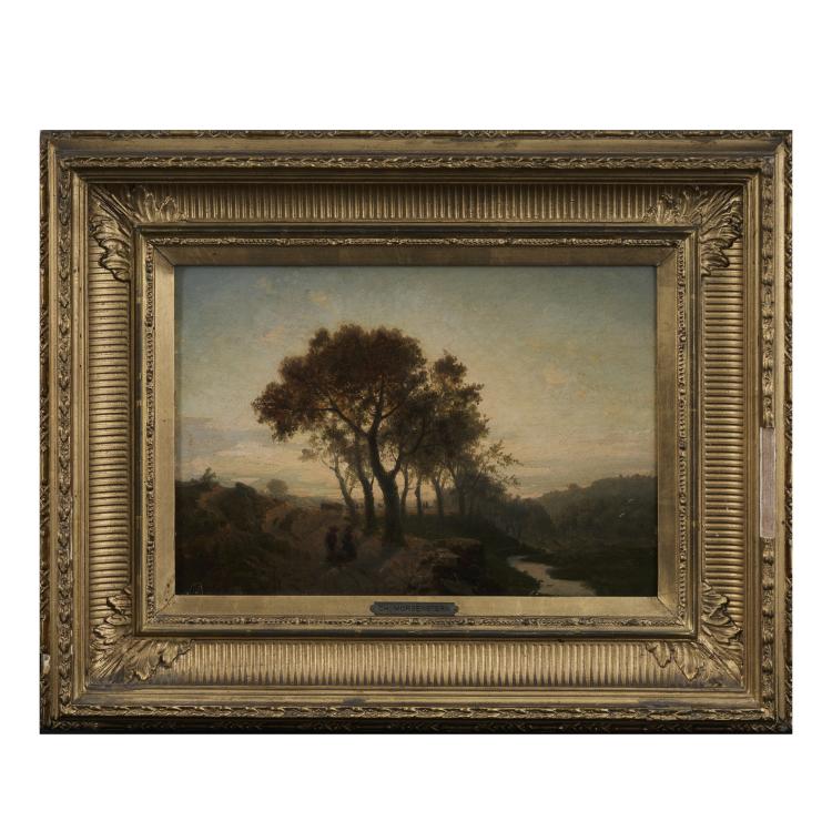 Bild 1 zu Objekt, Autumnal stream, 19th century, Christian Morgenstern (attributed), 175D 668