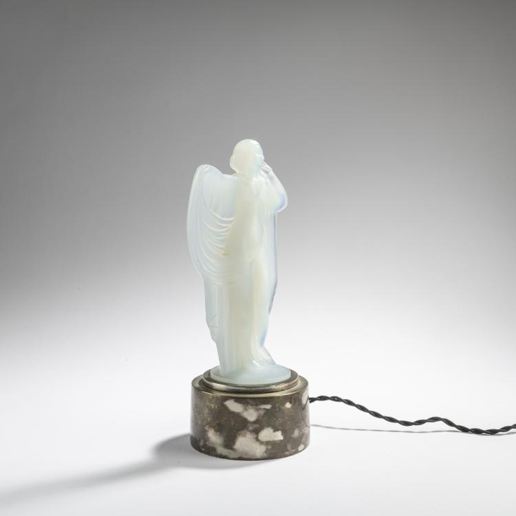 Bild 1 zu Objekt, Figurative table light, c. 1930, Marius-Ernest Sabino, Sabino, Marius-Ernest, Paris, 176C 457