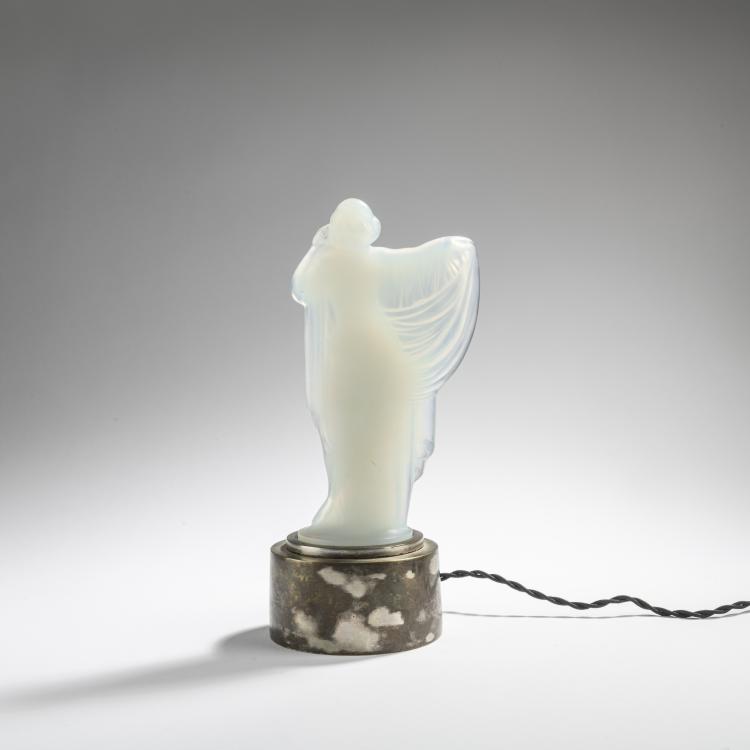 Bild 2 zu Objekt, Figurative table light, c. 1930, Marius-Ernest Sabino, Sabino, Marius-Ernest, Paris, 176C 457