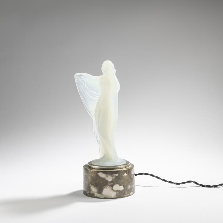 Bild 3 zu Objekt, Figurative table light, c. 1930, Marius-Ernest Sabino, Sabino, Marius-Ernest, Paris, 176C 457