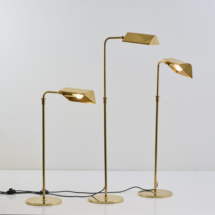 Hauptbild zu Objekt, Three 'Cervantes' floor lamps, 1980s (design), Florian Schulz, Schulz, Florian GmbH Licht und Objekt, Ludwigsburg, 175B 358