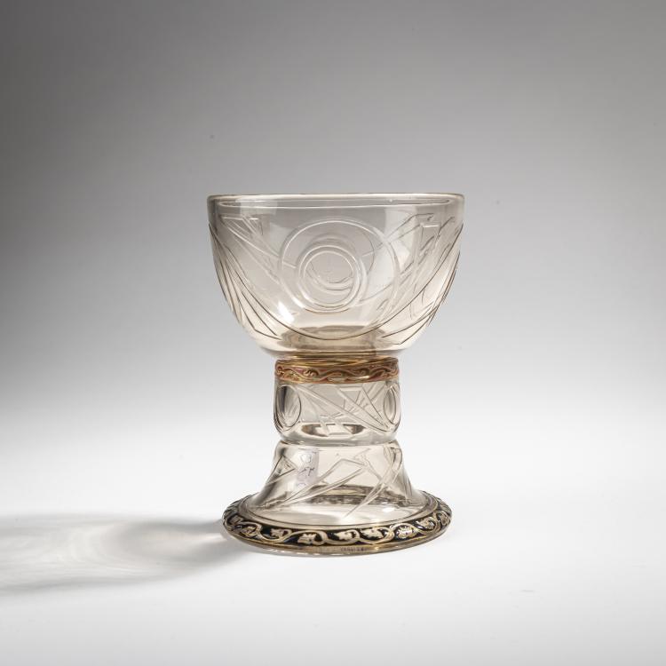 Bild 1 zu Objekt, Wine glass, 1884, Emile Gall&eacute;, Gall&eacute;, Nancy, 176C 398