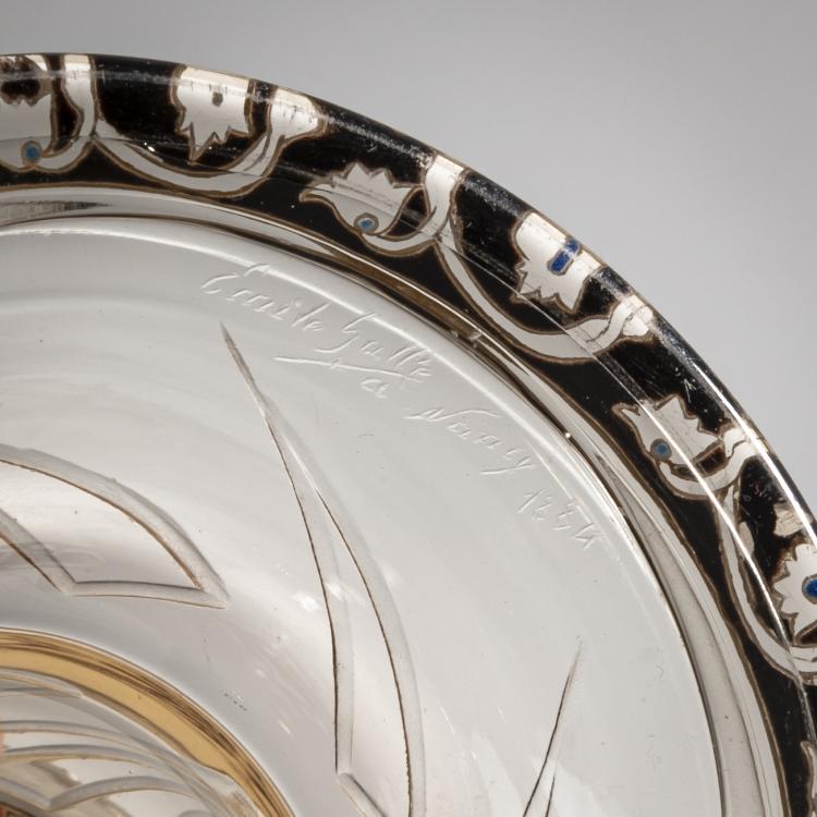 Bild 3 zu Objekt, Wine glass, 1884, Emile Gall&eacute;, Gall&eacute;, Nancy, 176C 398