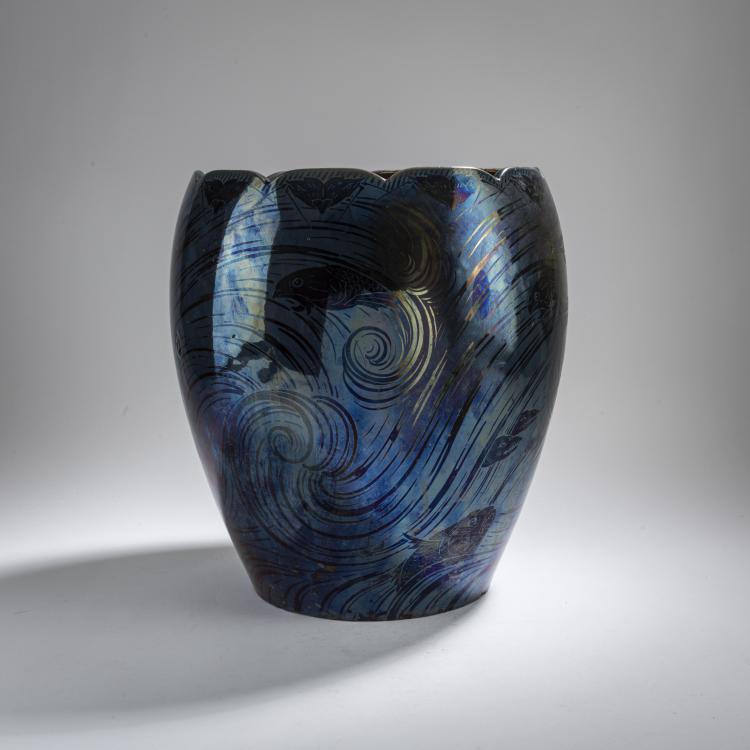 Bild 1 zu Objekt, &Uuml;bertopf, 1895, Keller & Gu&eacute;rin, Lun&eacute;ville, 176C 487