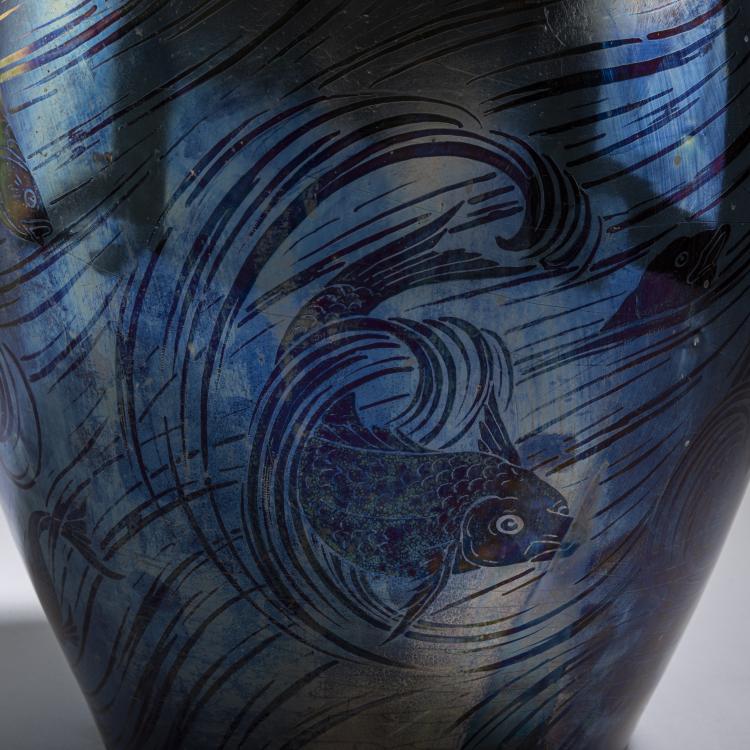 Bild 2 zu Objekt, &Uuml;bertopf, 1895, Keller & Gu&eacute;rin, Lun&eacute;ville, 176C 487