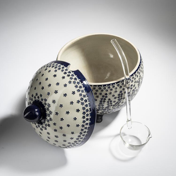 Bild 2 zu Objekt, Punch bowl, c. 1906, Richard Riemerschmid, Merkelbach, Reinhold, Grenzhausen, 176C 662