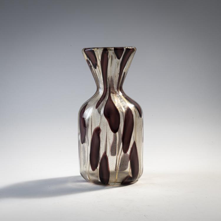 Hauptbild zu Objekt, Vase 'Pezzo unico di prova', 1955-60, Ercole Barovier, Barovier & Toso, Murano, 175C 513