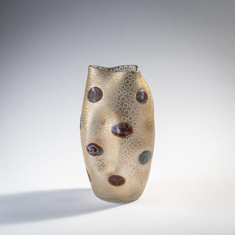 Hauptbild zu Objekt, Tall vase, 1902, L&ouml;tz Wwe., Klosterm&uuml;hle, 176C 545