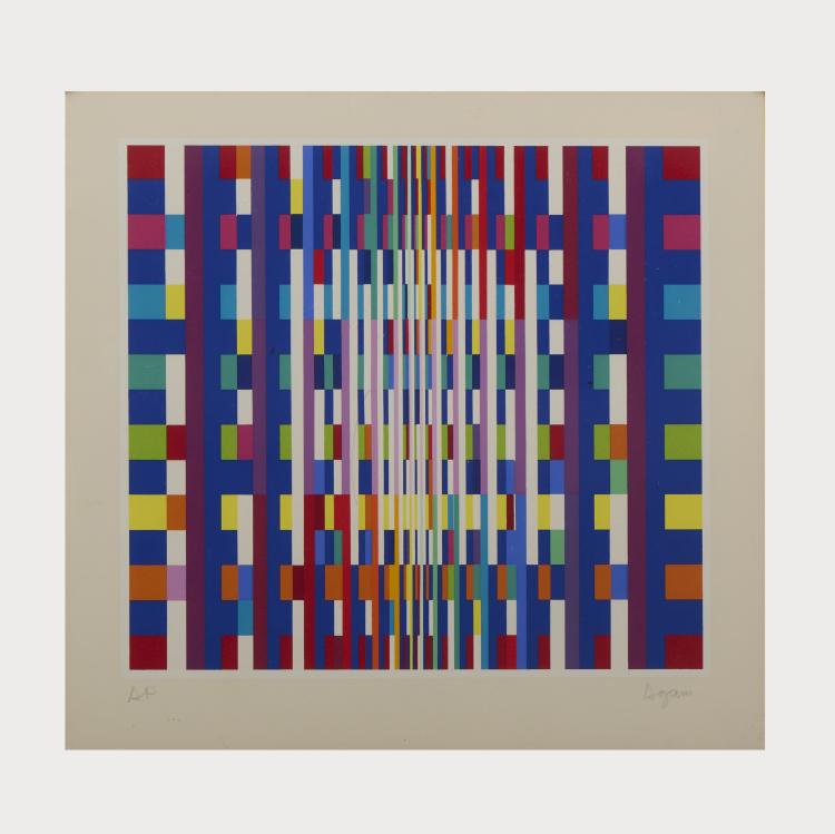 Hauptbild zu Objekt, Reflexion, um 1985, Yaacov Agam, 175D 712