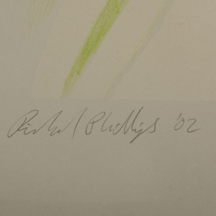 Bild 7 zu Objekt, 3 works 'Ingrid Boulting (after John Green), Blue/Green/Red', 2002, Richard Phillips, 175D 816