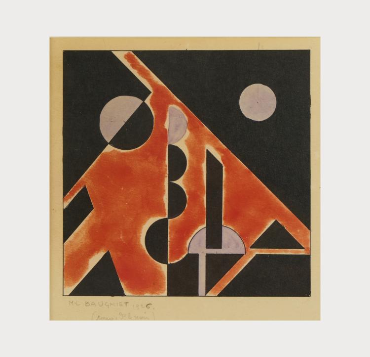 Hauptbild zu Objekt, Composition, 1926, Marcel-Louis Baugniet, 175D 690