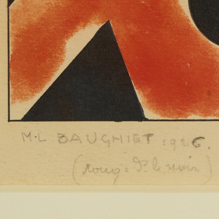 Bild 2 zu Objekt, Composition, 1926, Marcel-Louis Baugniet, 175D 690