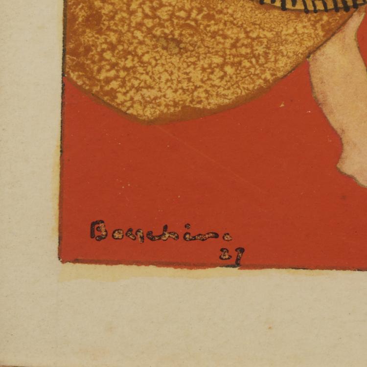 Bild 2 zu Objekt, 'Illustration for Plays of Aristophanes', um 1927, Jean de Bossch&egrave;re, 175D 693