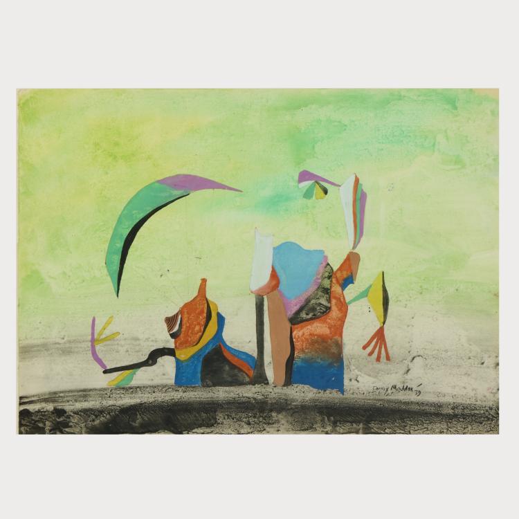 Hauptbild zu Objekt, 2 works 'Untitled' and 'Justine e Juliette', 1939/40, Conroy Maddox, 175D 698