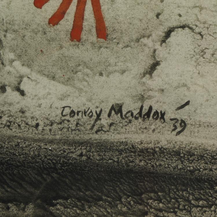 Bild 2 zu Objekt, 2 works 'Untitled' and 'Justine e Juliette', 1939/40, Conroy Maddox, 175D 698