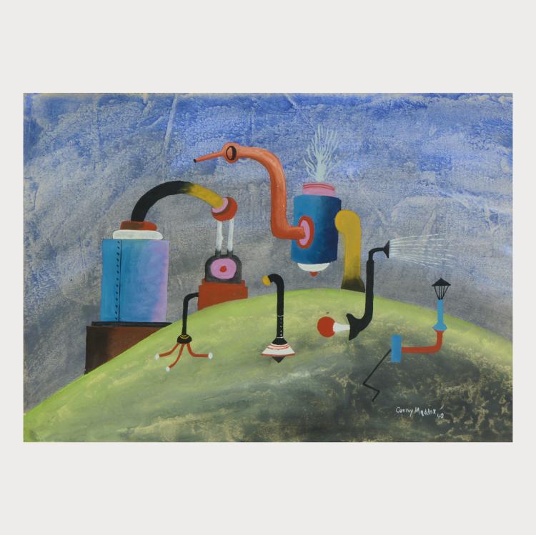 Bild 3 zu Objekt, 2 works 'Untitled' and 'Justine e Juliette', 1939/40, Conroy Maddox, 175D 698