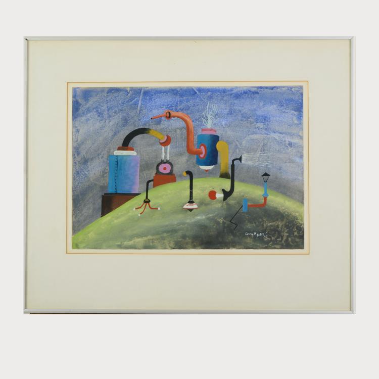 Bild 4 zu Objekt, 2 works 'Untitled' and 'Justine e Juliette', 1939/40, Conroy Maddox, 175D 698