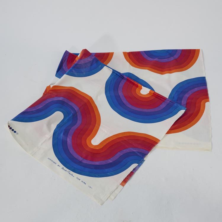 Hauptbild zu Objekt, 'Kurve' fabric, 1969 (design), Verner Panton, Mira-X, Suhr, 175B 166