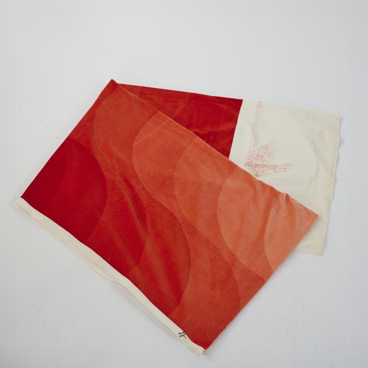 Hauptbild zu Objekt, 'Welle' fabric, c. 1969 (design), Verner Panton, Mira-X, Suhr, 175B 167