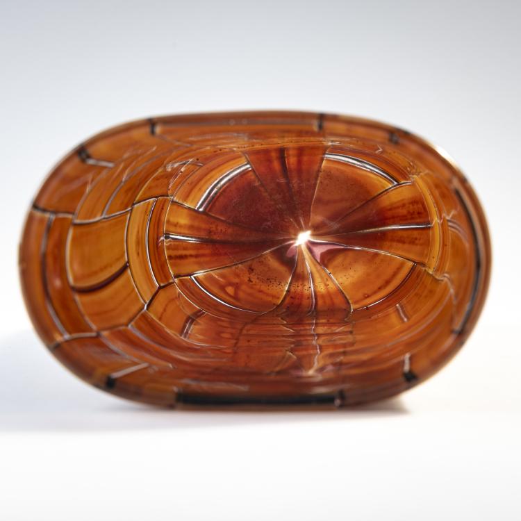 Bild 4 zu Objekt, Hohe Vase 'Tessere ambra', 1957, Ercole Barovier, Barovier & Toso, Murano, 175C 515