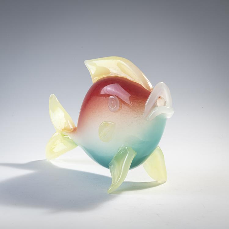 Hauptbild zu Objekt, Fish, c. 1950, Seguso, Archimede, Murano, 175C 594