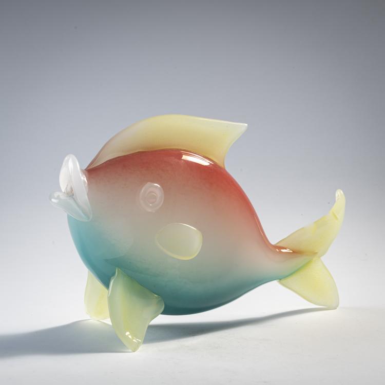 Bild 1 zu Objekt, Fish, c. 1950, Seguso, Archimede, Murano, 175C 594