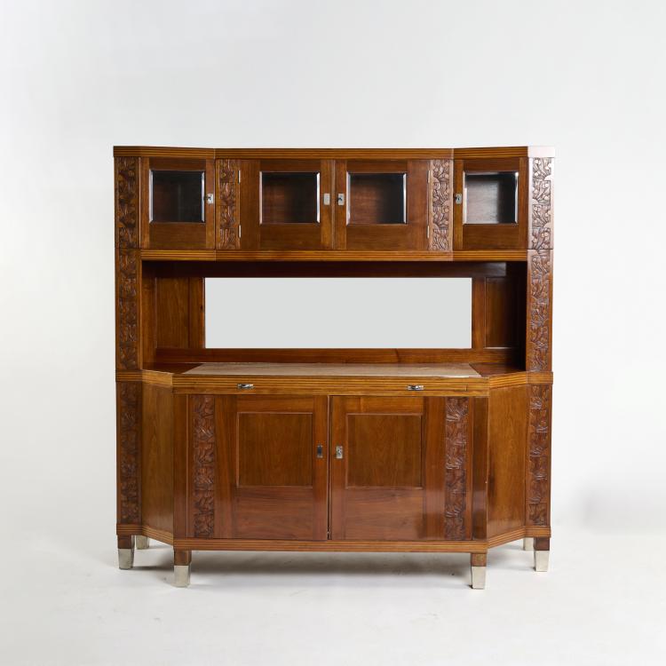 Hauptbild zu Objekt, Large buffet with top, 1904-06, Ungeth&uuml;m, August, Wien, 176C 575