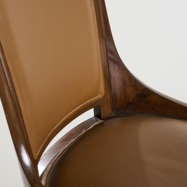 Bild 3 zu Objekt, Table  with four 'Gondola' chairs, c. 1905, Ungeth&uuml;m, August, Wien, 176C 576