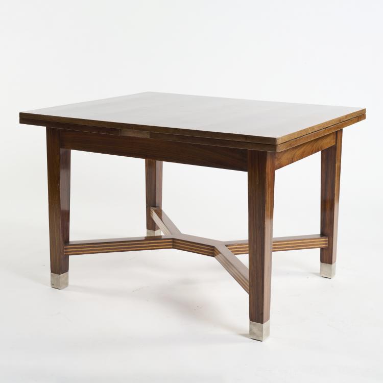 Bild 7 zu Objekt, Table  with four 'Gondola' chairs, c. 1905, Ungeth&uuml;m, August, Wien, 176C 576