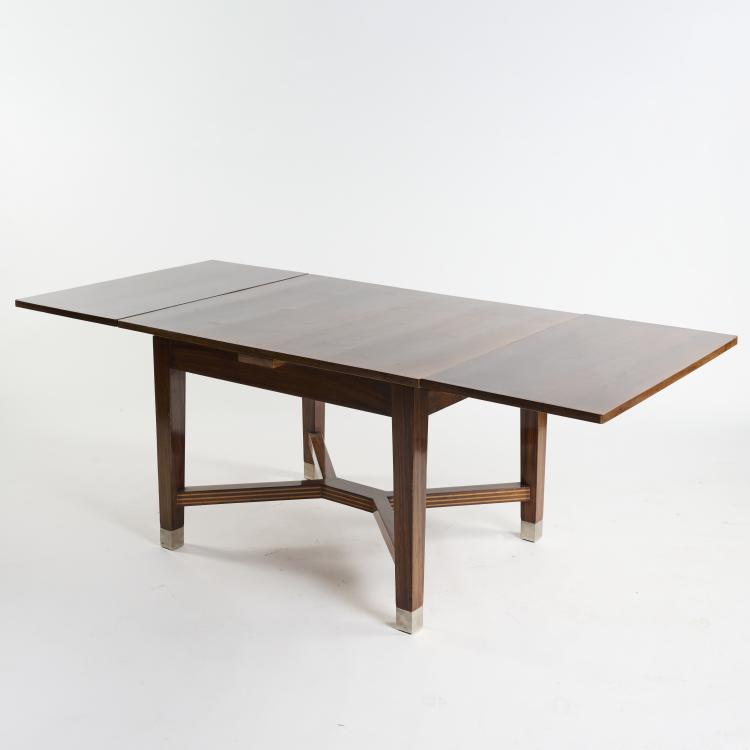 Bild 8 zu Objekt, Table  with four 'Gondola' chairs, c. 1905, Ungeth&uuml;m, August, Wien, 176C 576