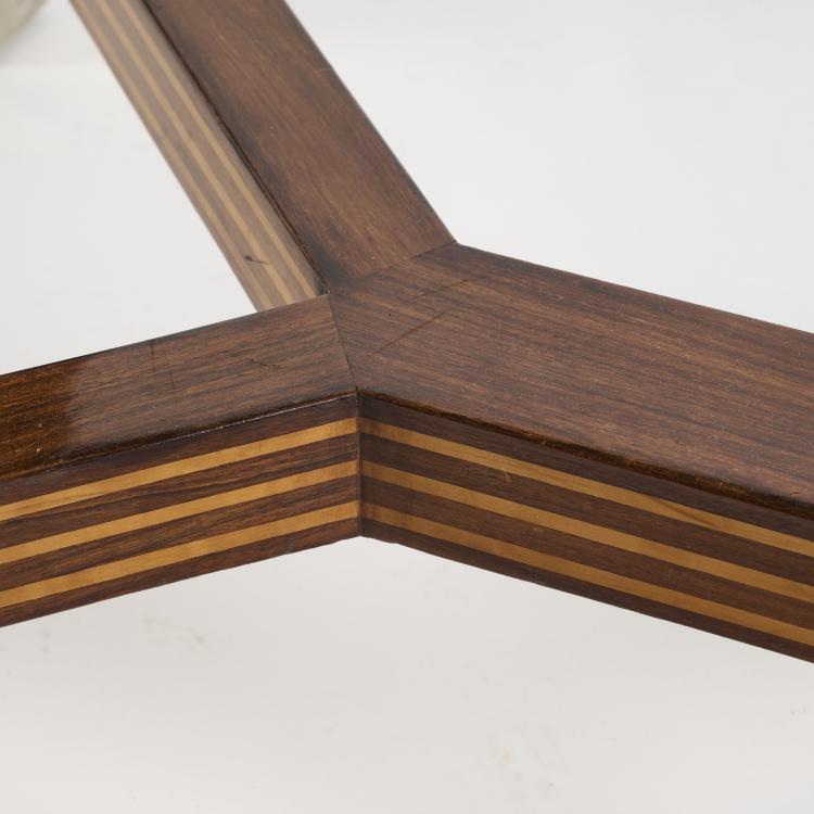 Bild 10 zu Objekt, Table  with four 'Gondola' chairs, c. 1905, Ungeth&uuml;m, August, Wien, 176C 576