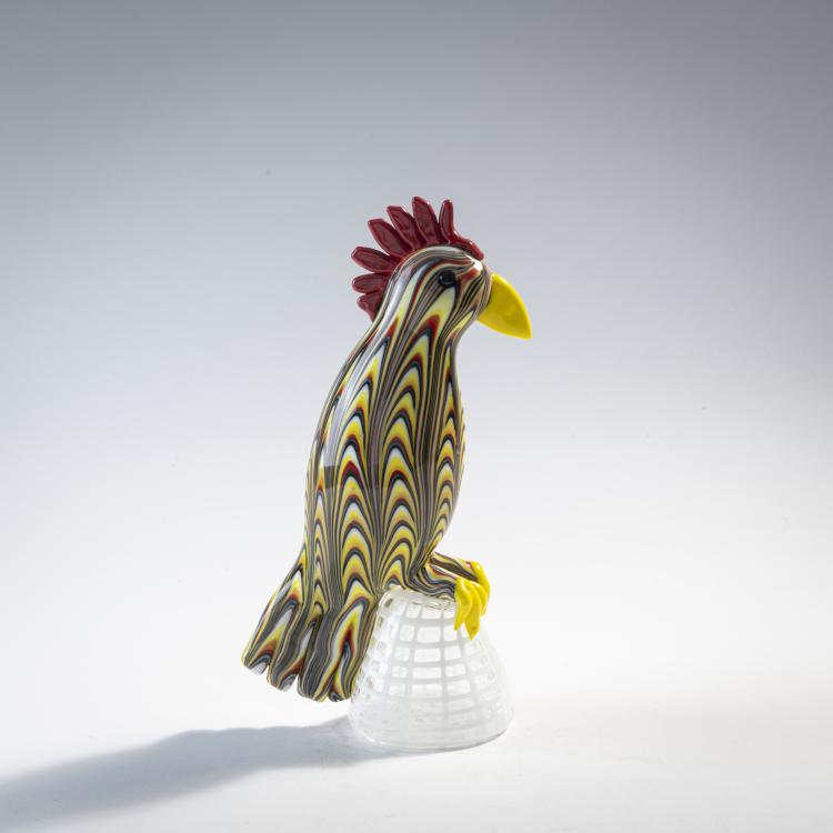 Hauptbild zu Objekt, 'Pappagallo', 1953, Fulvio Bianconi, Venini & C., Murano, 175C 581