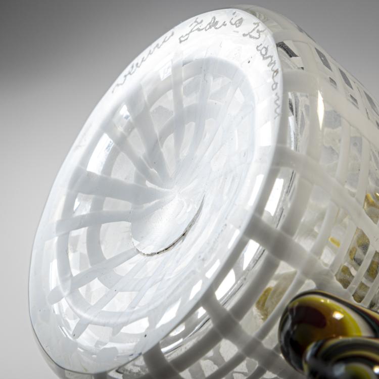 Bild 1 zu Objekt, 'Pappagallo', 1953, Fulvio Bianconi, Venini & C., Murano, 175C 581