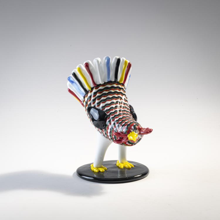 Hauptbild zu Objekt, 'Gallo', 1953, Fulvio Bianconi, Venini & C., Murano, 175C 582