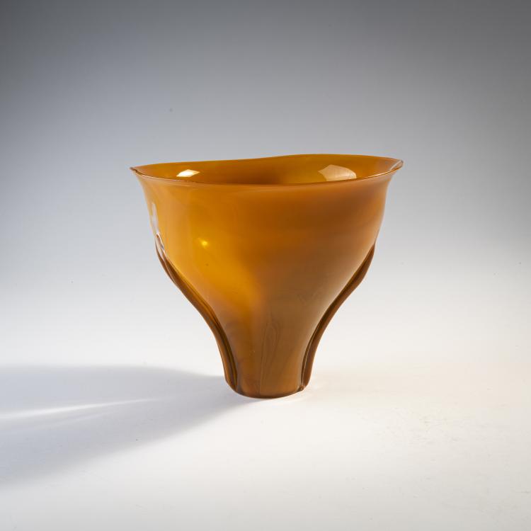 Bild 2 zu Objekt, 'Scolpito' vase, c. 1966, Toni Zuccheri, Venini & C., Murano, 175C 567