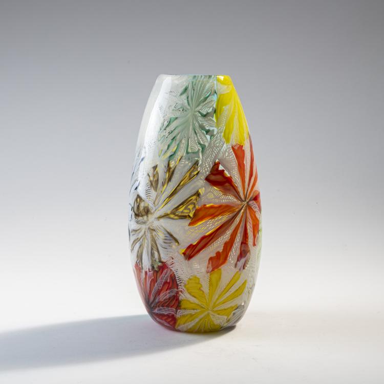Hauptbild zu Objekt, 'Stellato Zanfirico' vase, c. 1960, Ermanno Toso, Toso, Fratelli, Murano, 175C 617
