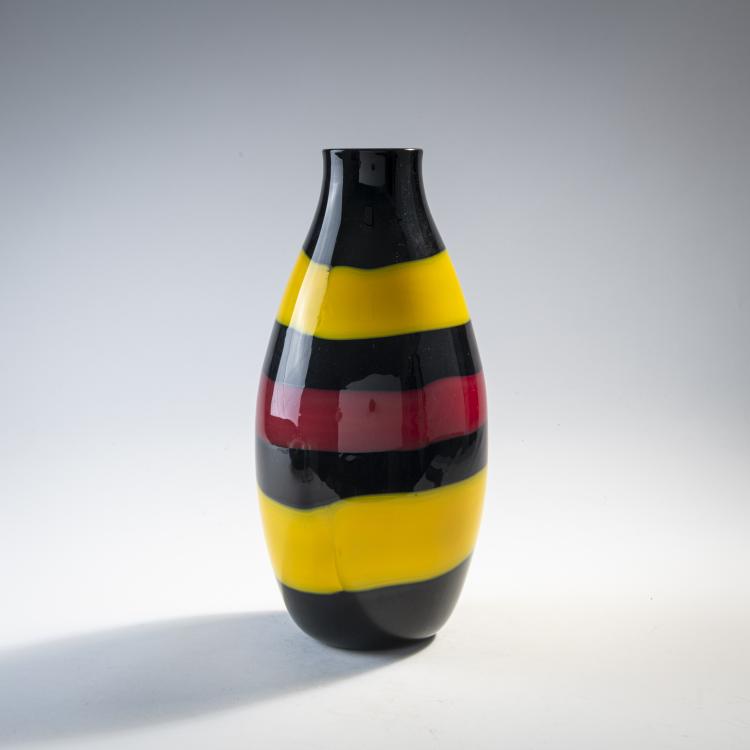 Hauptbild zu Objekt, 'A fasce' vase, c. 1961, Toso, Fratelli, Murano, 175C 618