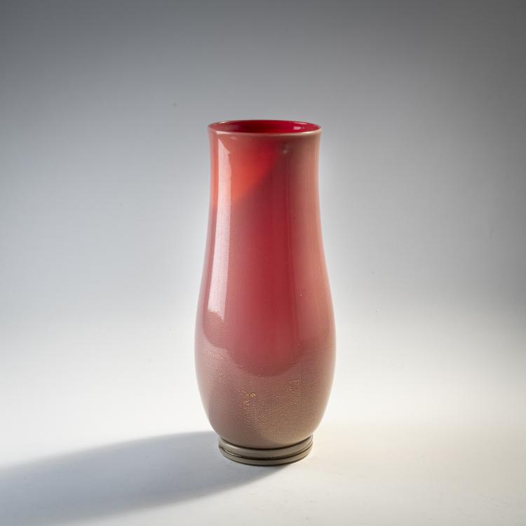 Hauptbild zu Objekt, Vase 'Laguna', 1932/33, Tomaso Buzzi, Venini & C., Murano, 175C 482
