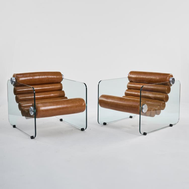 Bild 2 zu Objekt, Zwei Armlehnst&uuml;hle, 1966 (Entwurf), Fabio Lenci, Comfort, Mailand, 175B 292