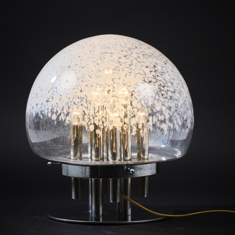 Bild 1 zu Objekt, Tischleuchte, um 1970 (Entwurf), Carlo Nason, Mazzega, Murano, 175B 323