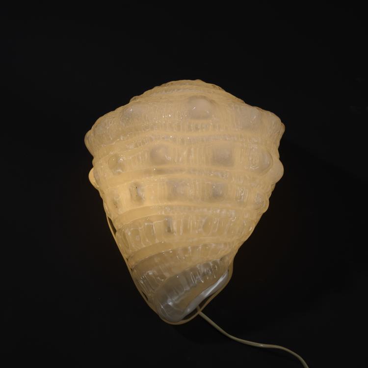 Bild 1 zu Objekt, 'Conchiglia' table light, c. 1965 (design), Carlo Nason, Mazzega, Murano, 175B 286