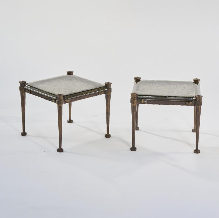 Bild 1 zu Objekt, Two sofa tables, 1980s (design), Lothar Klute, Klute, in der Waldemai, Schmallenberg, 175B 381