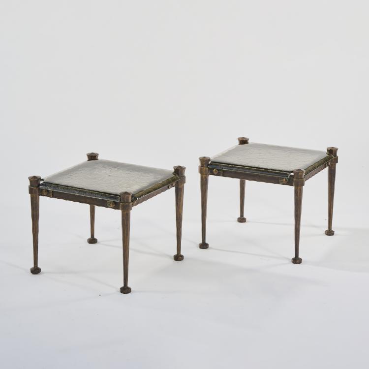 Bild 2 zu Objekt, Two sofa tables, 1980s (design), Lothar Klute, Klute, in der Waldemai, Schmallenberg, 175B 381