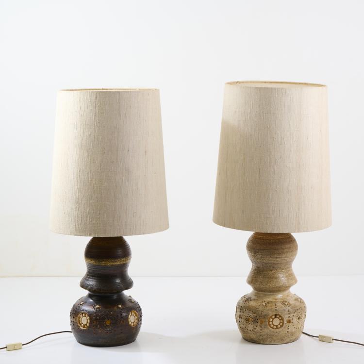 Bild 2 zu Objekt, Zwei Tischleuchten, 1970er Jahre (Entwurf), Georges Pelletier, Pelletier, Georges, 175B 347