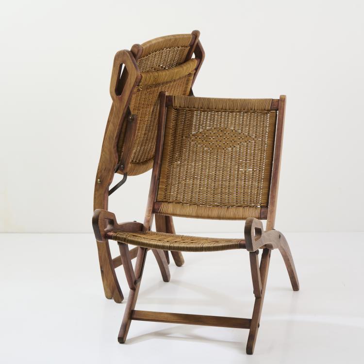 Bild 3 zu Objekt, Two 'Ninfea' folding chairs, 1958 (design), Gio Ponti, Reguitti, Fratelli, Agnosine, 175B 237