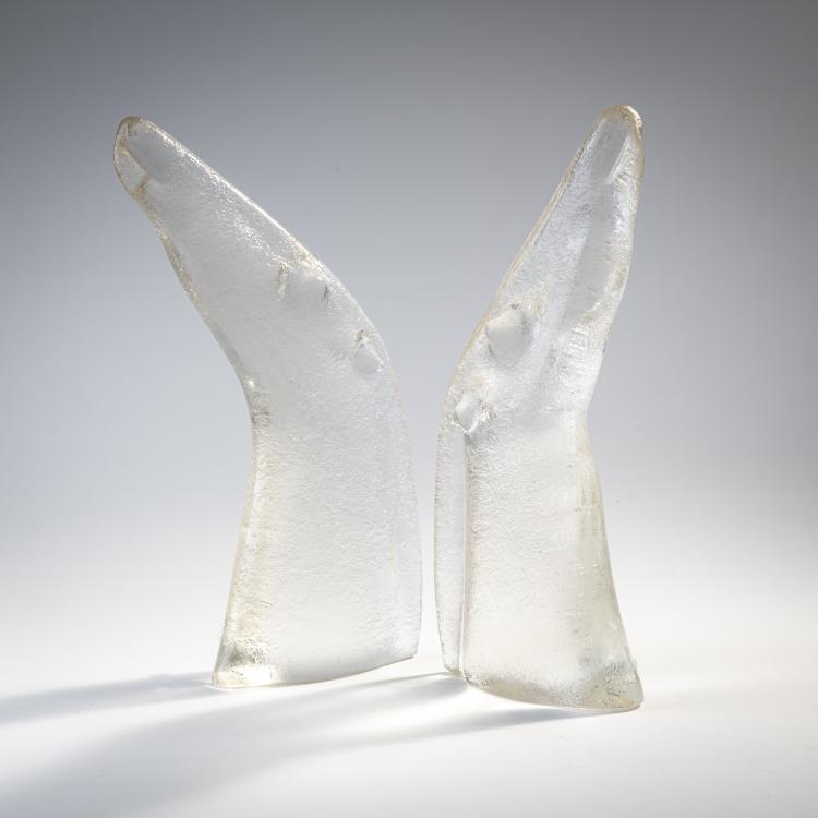 Bild 1 zu Objekt, Two horse heads, c. 1965, Antonio Da Ros, Cenedese, Gino, Murano, 175C 637