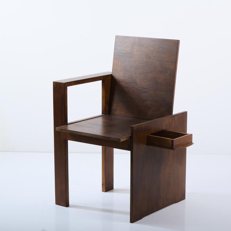 Bild 1 zu Objekt, Armchair with drawer, 1980s, Deutschland, 175B 364
