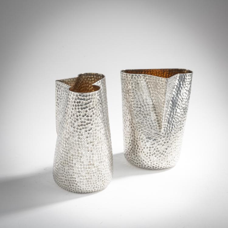 Hauptbild zu Objekt, Two 'Moretta' carafes, 1990 (design), Afra Scarpa,Tobia Scarpa, San Lorenzo, Mailand, 176B 204