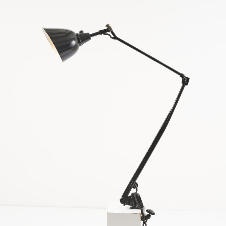 Hauptbild zu Objekt, 'Midgard' - '114' desk lamp, 1924 (design), Curt Fischer, Industriewerke Auma; R&ouml;nneberger & Fischer; Midgard, 176B 144