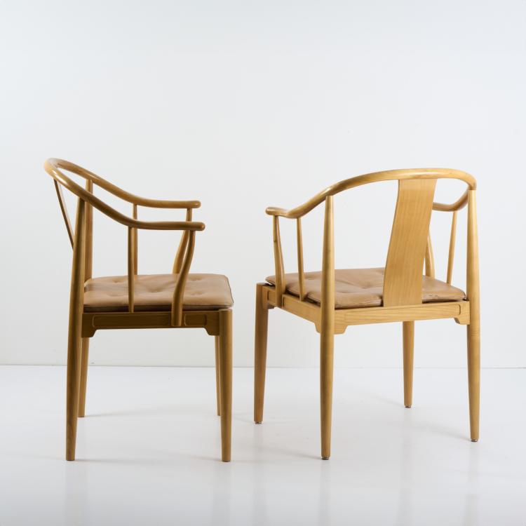 Bild 1 zu Objekt, Two 'China Chair' armchairs, 1944 (design), Hans J. Wegner, Hansen Fritz, 176B 167